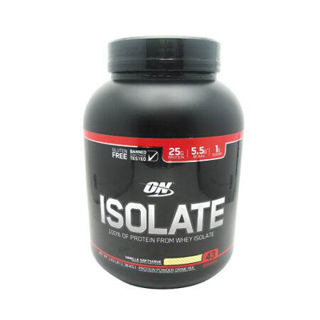 Optimum Nutrition Isolate, Baunilha - 3 lbs