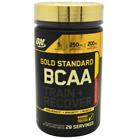 Optimum Nutrition Gold Standard BCAA Train + Recover, Limonada cranberry - 9.9 oz(280g)