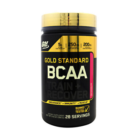 Optimum Nutrition Gold Standard BCAA Train + Recover, Melancia - 9.9 oz (280g)