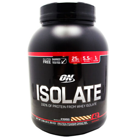 Optimum Nutrition Isolate, Smores - 3 lbs