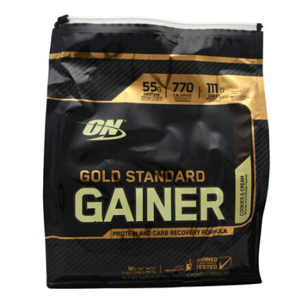 Optimum Nutrition Gold Standard Gainer, Cookies & Creams - 5 lbs/2.27Kg