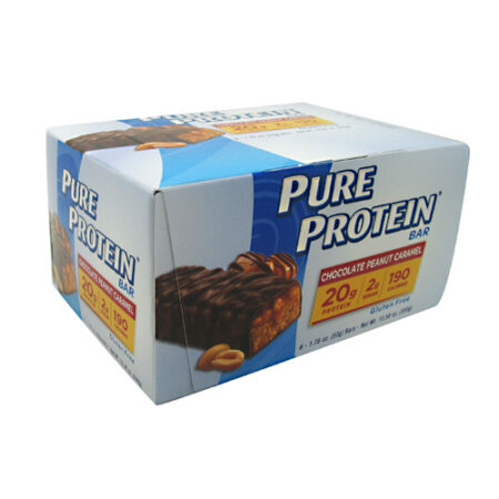 Pure Protein®, Barra de Proteína, Chocolate, Caramelo e Amendoim - 6 Barras