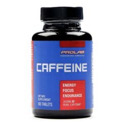Cafeína Prolab Nutrition 100 Tabletes: Energia Pura para o Seu Dia
