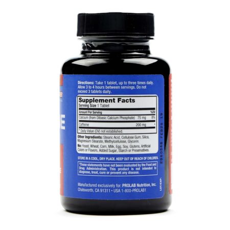 Caffeine Prolab Nutrition 100 Tabletes - Image 2