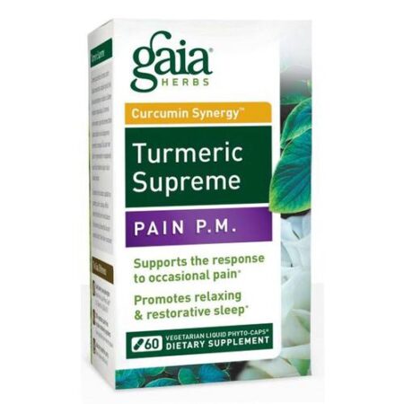 Gaia Herbs, Curcuma Suprema - 60 Fito-Cápsulas Vegetarianas