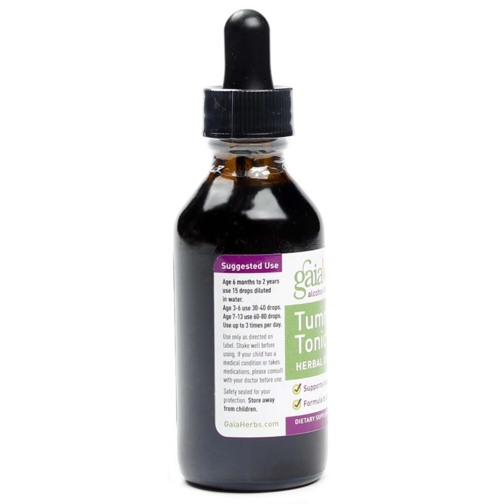 Gaia Herbs Tônico para Barriga Infantil - Gotas Herbais 60mL - Alívio Natural - Imagem 3