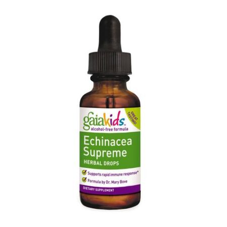 Gaia Herbs, Equinácea Supreme Kids Gotas - 60 ml