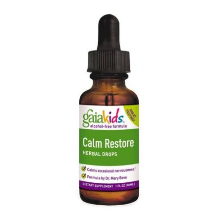 Gaia Herbs, Gotas de Ervas para Restauração da Calma - Infantil - 1 fl oz (30mL)