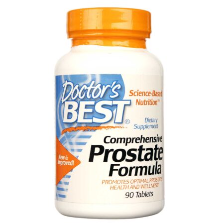 Doctor's Best, Fórmula Abrangente da Próstata - 90 Tabletes