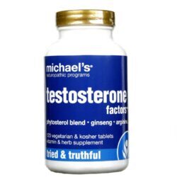 Michael's Testosterona Factors 120 Tabletes: Potencialize Sua Energia e Vitalidade