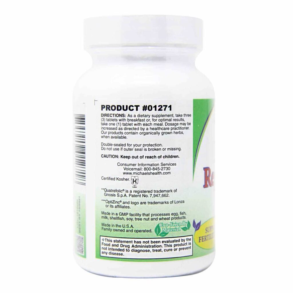 Michael's Reproductive Factors Feminino - 60 Comprimidos: Saúde Reprodutiva e Bem-Estar da Mulher - Imagem 5