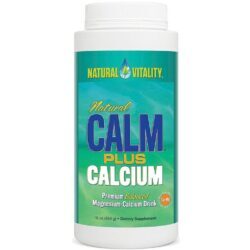 Natural Vitality Calma Natural com Cálcio - Pó para Relaxamento e Bem-Estar 454g