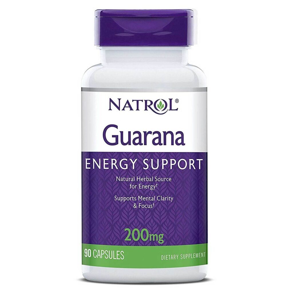 Natrol Guaraná - 90 Cápsulas: Energia e Foco Naturalmente