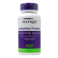 Natrol Acidophilus 100 mg – 100 Cápsulas: Saúde Intestinal e Bem-Estar