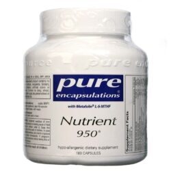 Nutrientes 950mg Pure EnCápsulations: 180 Cápsulas Vegetarianas para sua Saúde