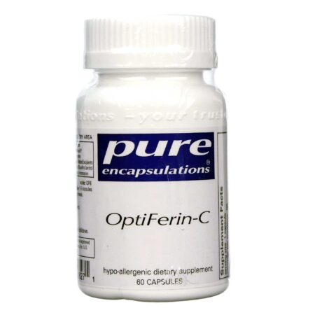 Pure Encapsulations, OptiFerin-C - 60 Cápsulas