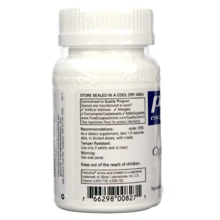 Pure Encapsulations, OptiFerin-C - 60 Cápsulas - Image 3