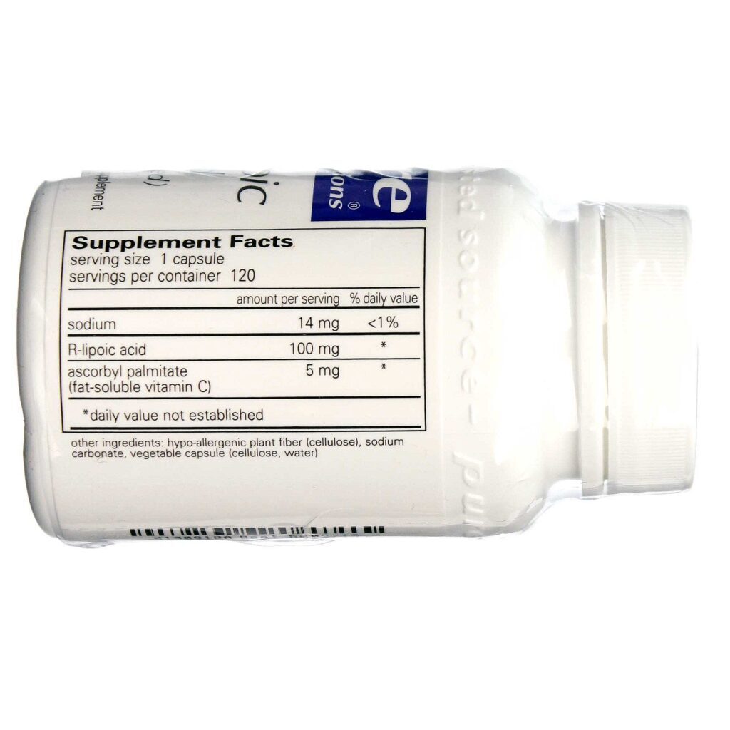 Ácido R-Lipóico Puro EnCápsulations 120 Cápsulas: Antioxidante Potente para Bem-Estar - Imagem 2