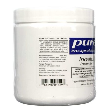 Pure EnCápsulasulations Inositol Pó 250 gramas - Image 3