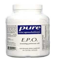 Óleo de Prímula EPO Pure EnCápsulations 250 Cápsulas: Saúde e Bem-Estar