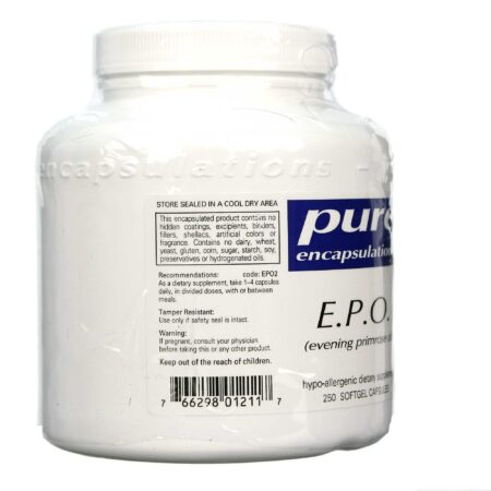 Pure EnCápsulasulations EPO Óleo de Prímula 250 Cápsulas - Image 3