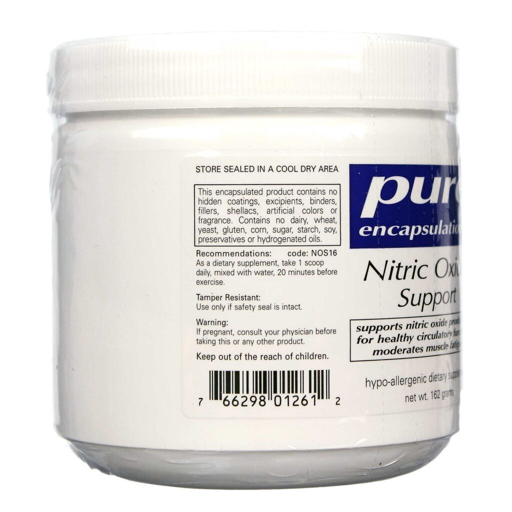 Pure Encapsulations Suporte de Óxido Nítrico - 162 g: Vitalidade e Saúde Vascular - Imagem 3