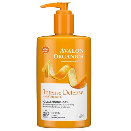 Avalon Organics, Gel de Limpeza Refrescante Vitamina C - 251 ml