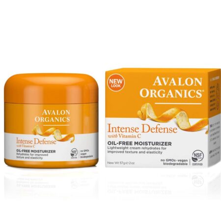 Avalon Organics, Creme Hidratante com Vitamina C - 57 g