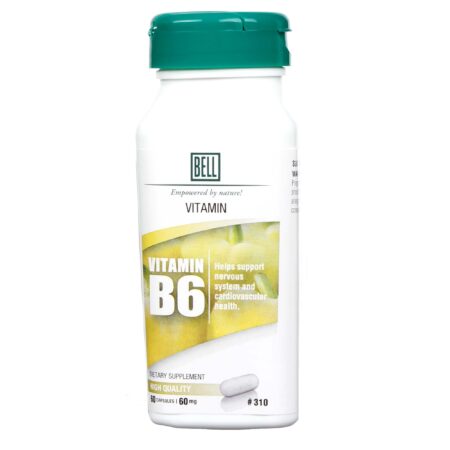 Bell, Vitamina B6 - 60 Cápsulas