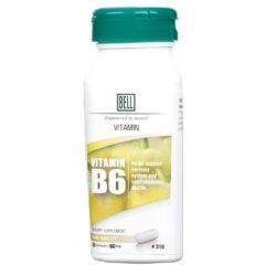 Bell Vitamina B6 - 60 Cápsulas: Essencial para o Metabolismo Energético e Neurotransmissores