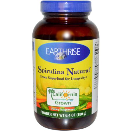 Earthrise Spirulina em pó 6,4 Oz