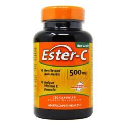 American Health Ester-C 500 mg - 120 Cápsulas: Vitamina C Pura para Imunidade no Brasil