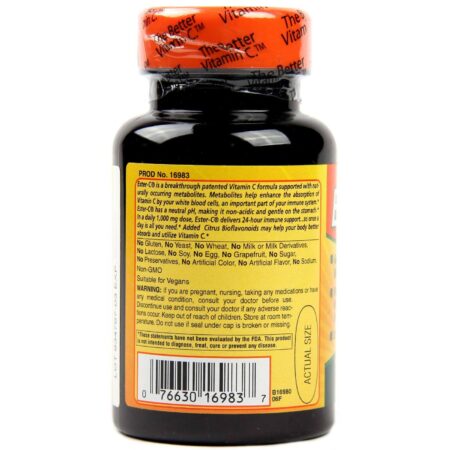 American Health, Ester C® 1000 mg com Bioflavonóides Cítricos - 45 Tabletes Vegetarianos - Image 3