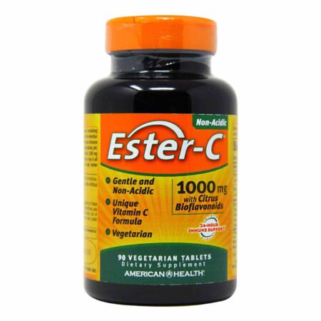 American Health, Ester C® 1000 mg com Bioflavonóides Cítricos - 90 Tabletes Vegetarianos