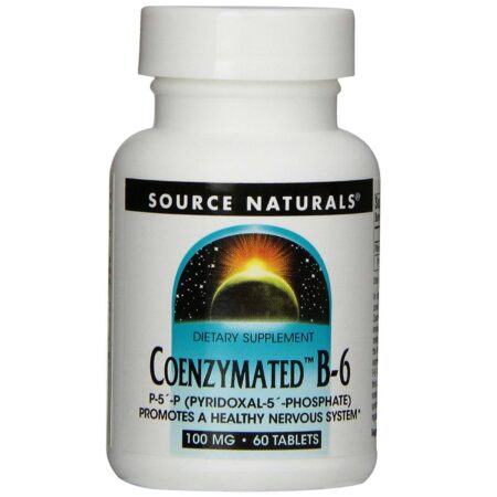 Source Naturals, B6 Coenzymated (P5P) - 60 cápsulas