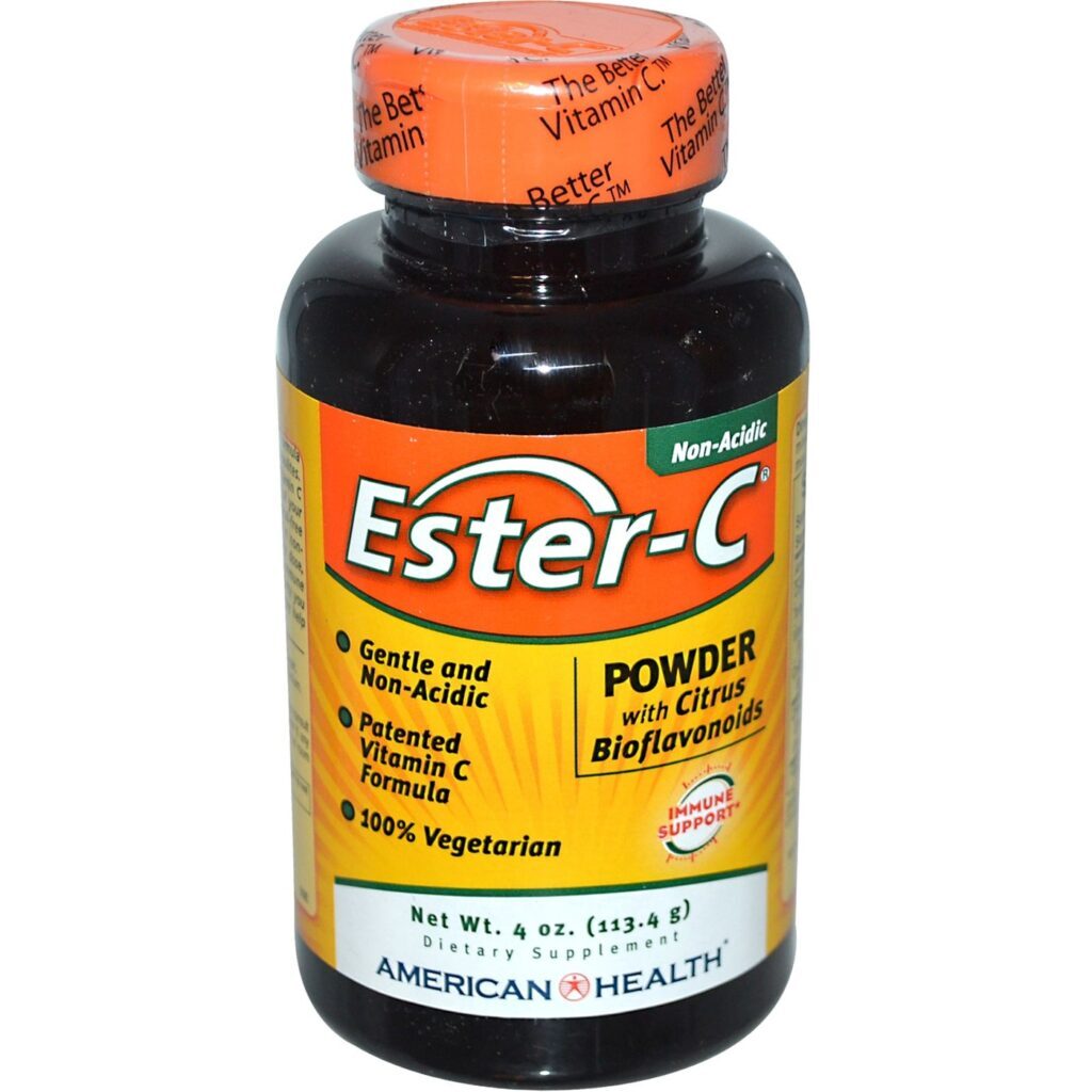 American Health Ester-C® Pó com Bioflavonóides Cítricos - 113.4g (4 oz) - Imunidade e Vitalidade