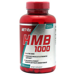 MET-Rx HMB 1000 - 90 Cápsulas: Potencialize seu Treino e Recuperação Muscular