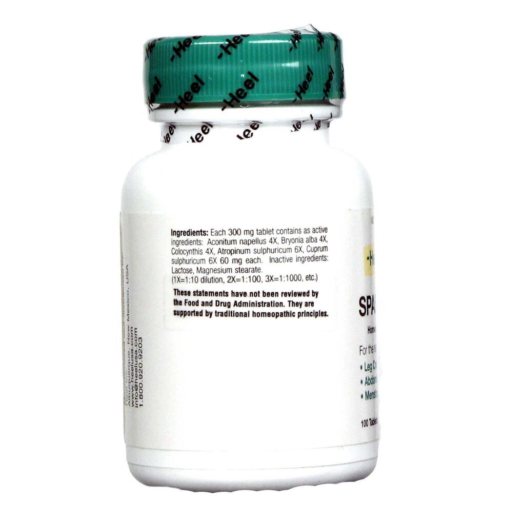 MediNatura BHI Homeopatia Alívio Dor Espasmódica - 100 Tabletes - Imagem 3
