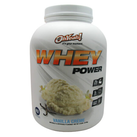 ISS Research Oh Yeah Whey Power, Creme de baunilha - 5 lbs