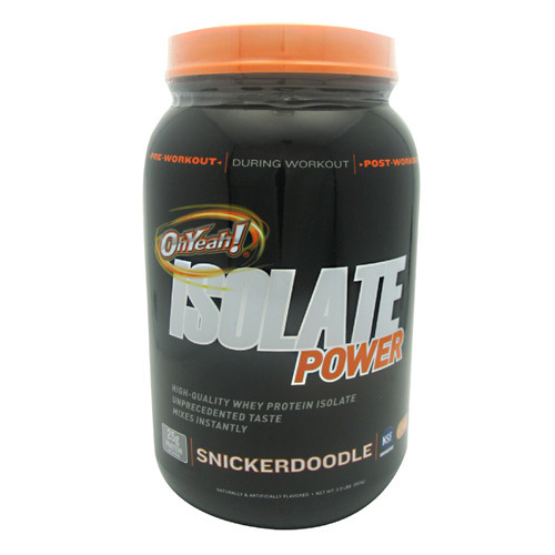Proteína Isolada ISS Research Oh Yeah! Isolate Power SnickerDoodle 907g