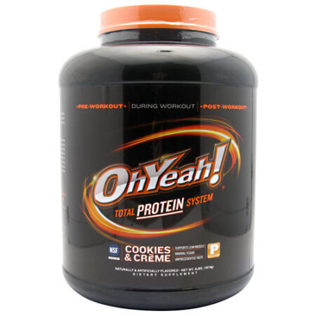 ISS Research Oh Yeah! Total Proteína System, Cookies & Creams - 4 lbs