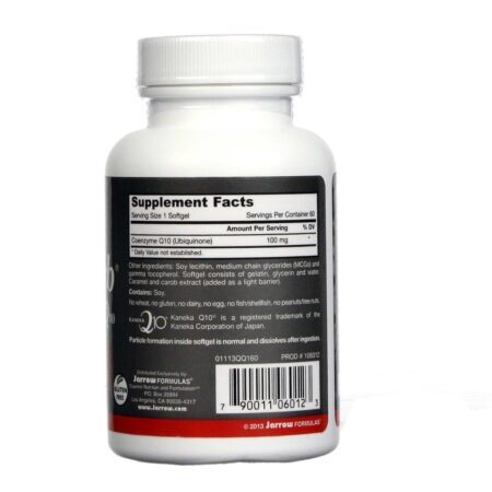 Jarrow Formulas Q-absorb® Co-Q10 - 60 Cápsulas Gel: Energia Celular e Antioxidante para Brasileiros - Imagem 2
