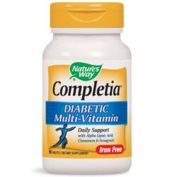 Nature's Way Completia Multivitamínico Diabético 60 Tabletes - Saúde e Bem-Estar