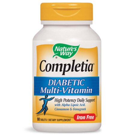 Nature's Way, Multivitamínico Diabético Completia® - 90 Tabletes