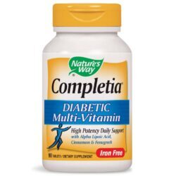 Nature's Way Completia® Multivitamínico para Diabéticos - 90 Tabletes | Saúde e Energia