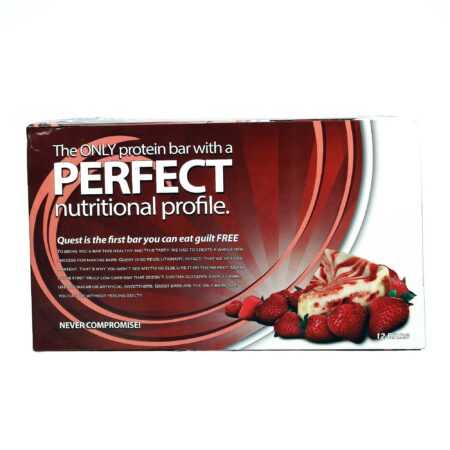 Barra de Proteína Strawberry CheeseCake Quest Nutrition 60 gr - 12 Unidades - Image 3