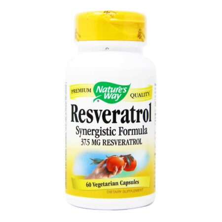 Nature's Way, Resveratrol - 60 Cápsulas Vegetarianas