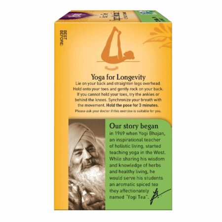 Yogi Tea Organic Teas, Chá Verde Super Antioxidante - 16 Saquinhos de Chá - Image 3