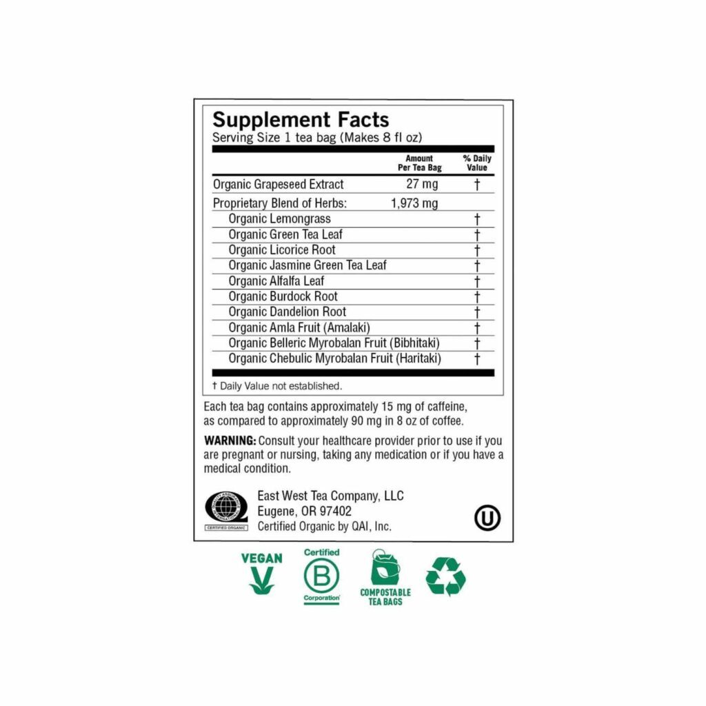 Yogi Tea Chá Verde Super Antioxidante Orgânico - 16 Saquinhos - Imagem 5
