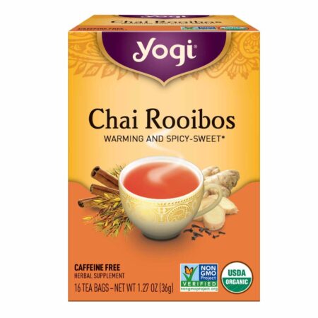 Yogi Tea Organic Teas, Chai de Rooibos -16 Saquinhos de Chá